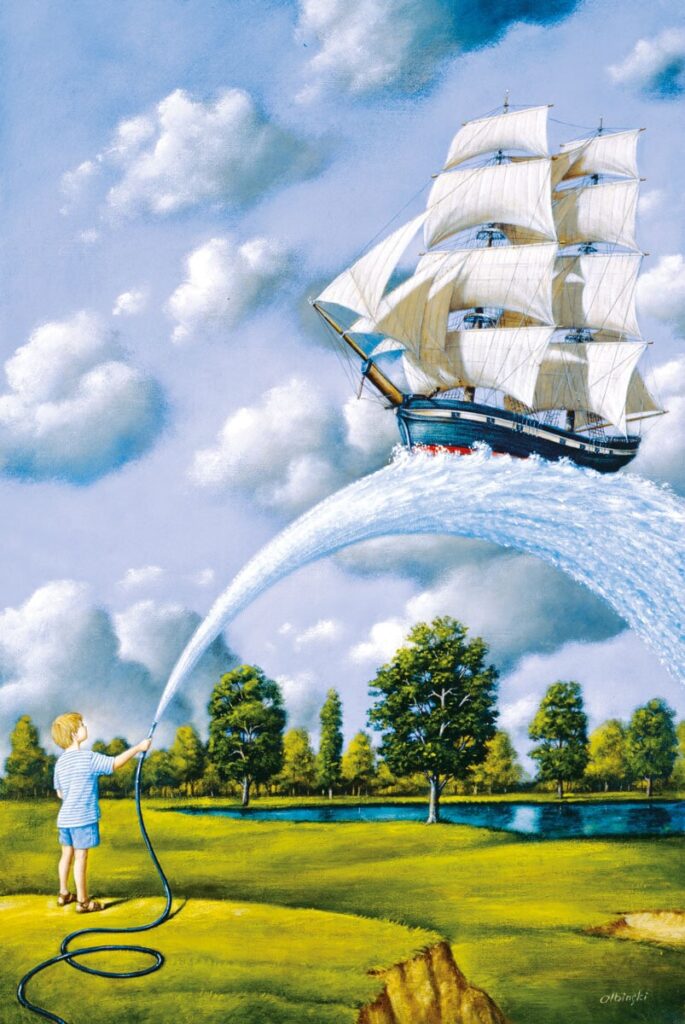 Rafał Olbiński-Galeria bajek