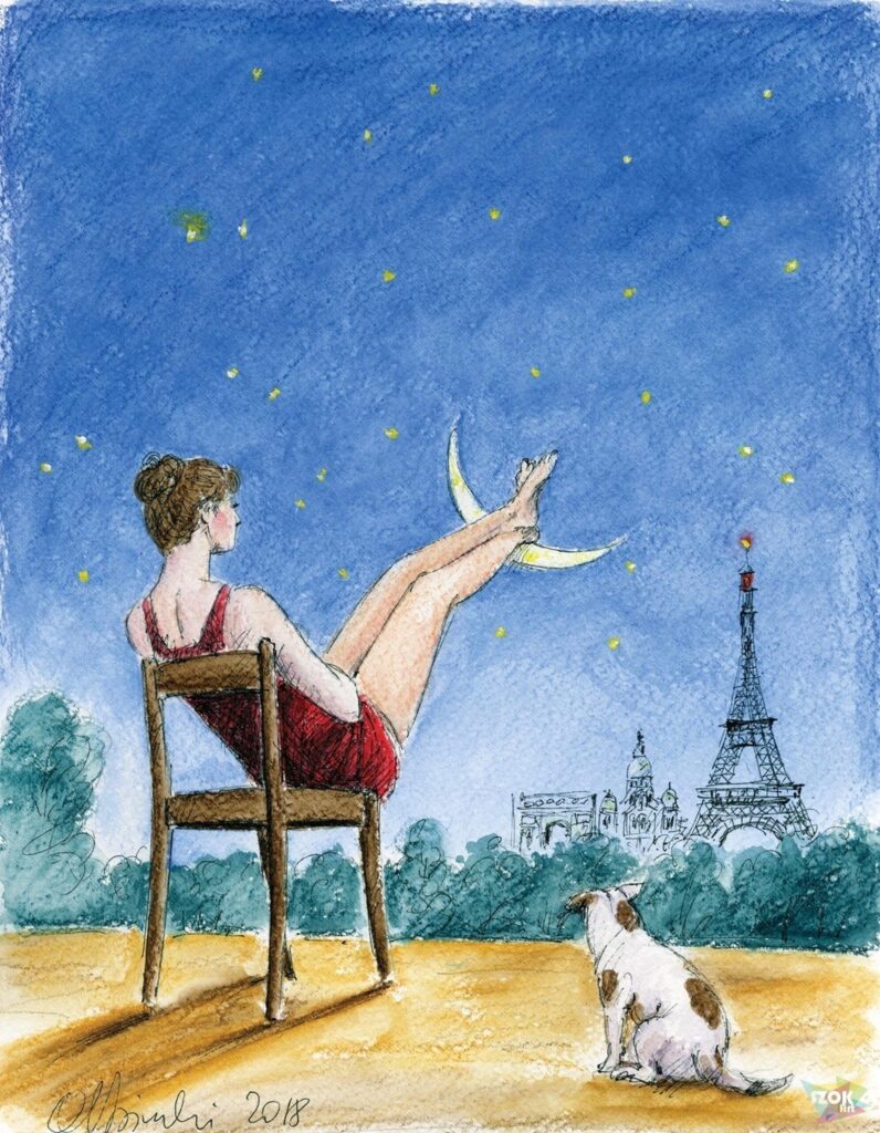 Rafał Olbiński-Trzeci wymiar czasu-Paryż