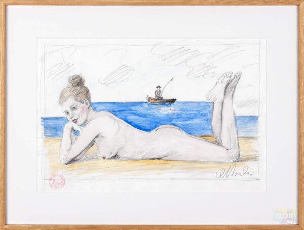 Rafał Olbiński-Fisherman's lover