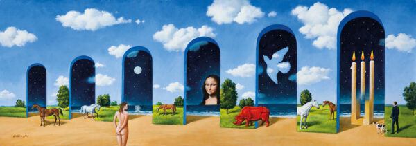 Rafał Olbiński-Six degrees of  separation