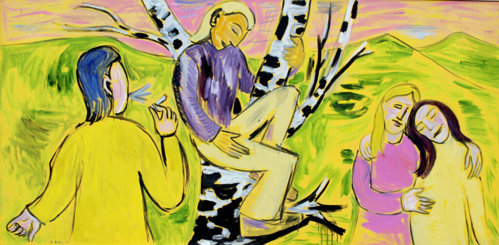 Zdzisław Nitka-Melancholia na wycieczce koło Wilna